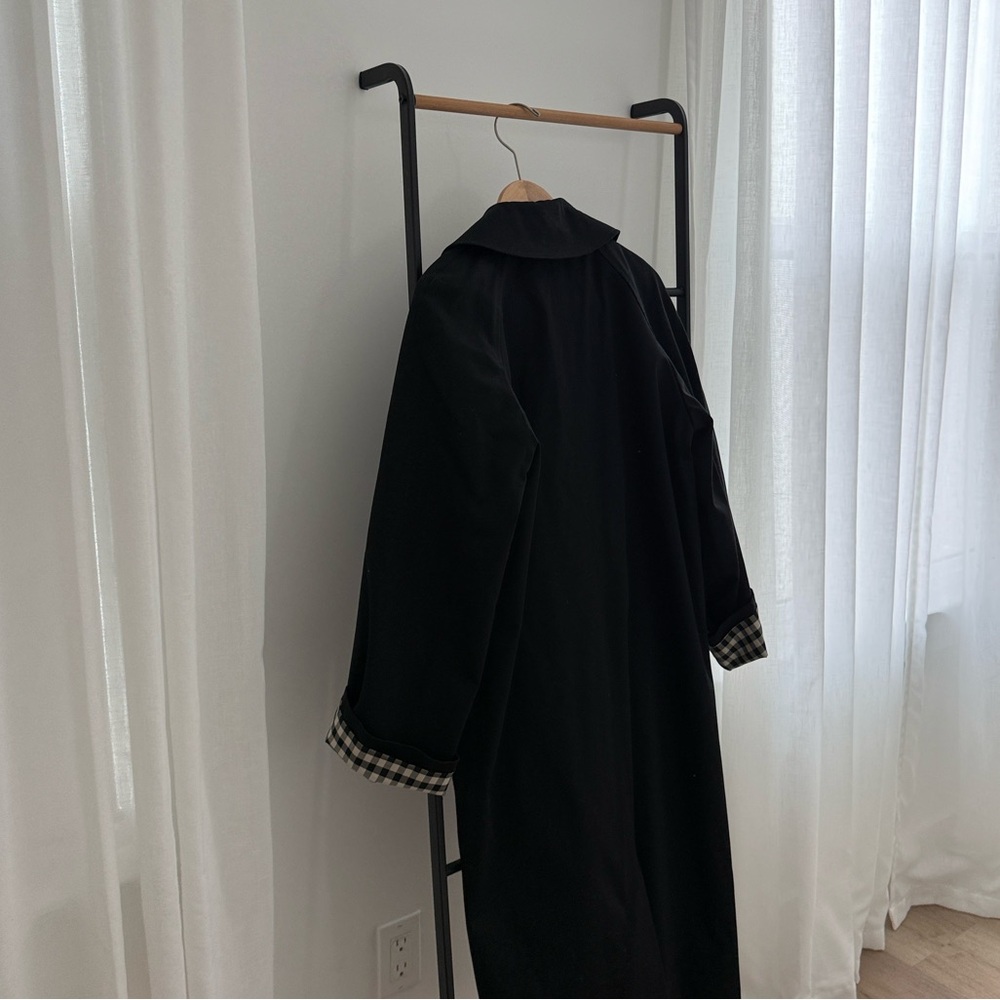 Sezane Clyde Coat - Black, Size 2 - Picture 6 of 6